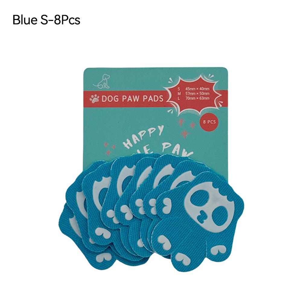 

Противоскользящие накладки на лапы для собак, накладки на лапы, защитные наклейки для лап собак с более прочным клеем для твердого пола или травм S синий