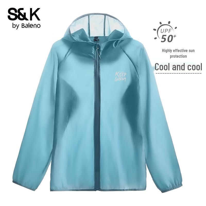 Baleno Men's S&K Series Hooded Sun Protection Jacket