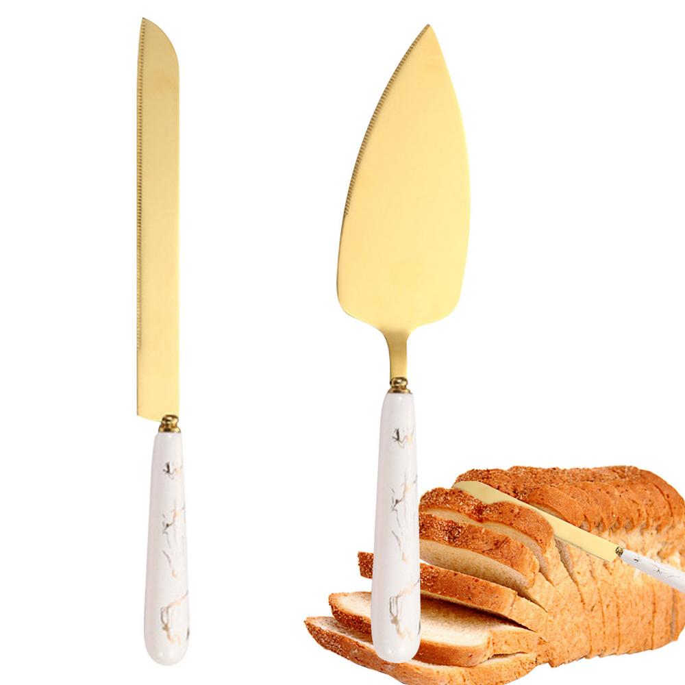 Cake Cutter And Pie Spatula Wedding Cake Cutting Set Pie Server Cake Cutter Knives Pastry Pie Pizza Cutter Cake Knives & Server
