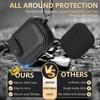 Carbon Fibre Switch Lock Bluetooth Earphone Case For Airpods Pro Luxury Charging Box Protective Cover For Airpods 2 3 2021 Pro 2