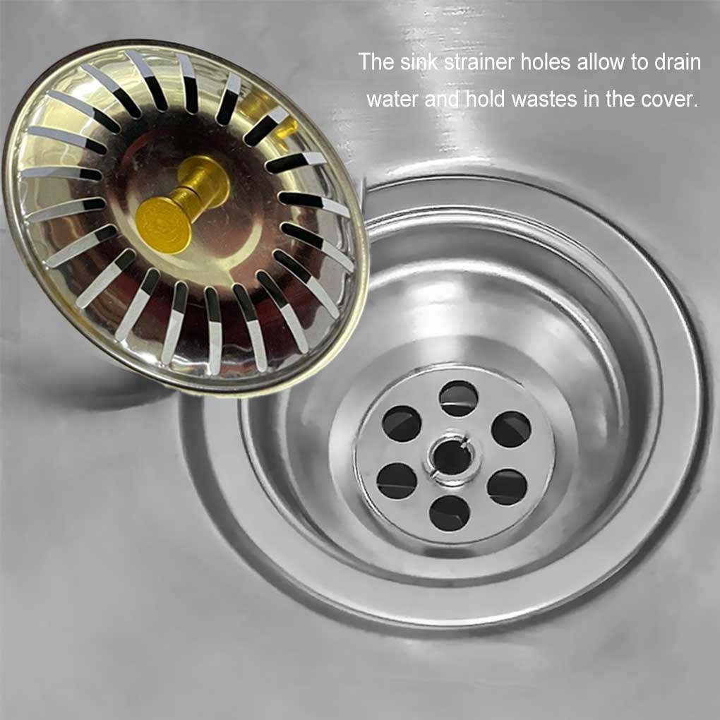 Kitchen Sink Strainer Replacement Plug Anti-blocking Filter Cover Gadgets Stopper Household Supplies Washing Shower Accessories