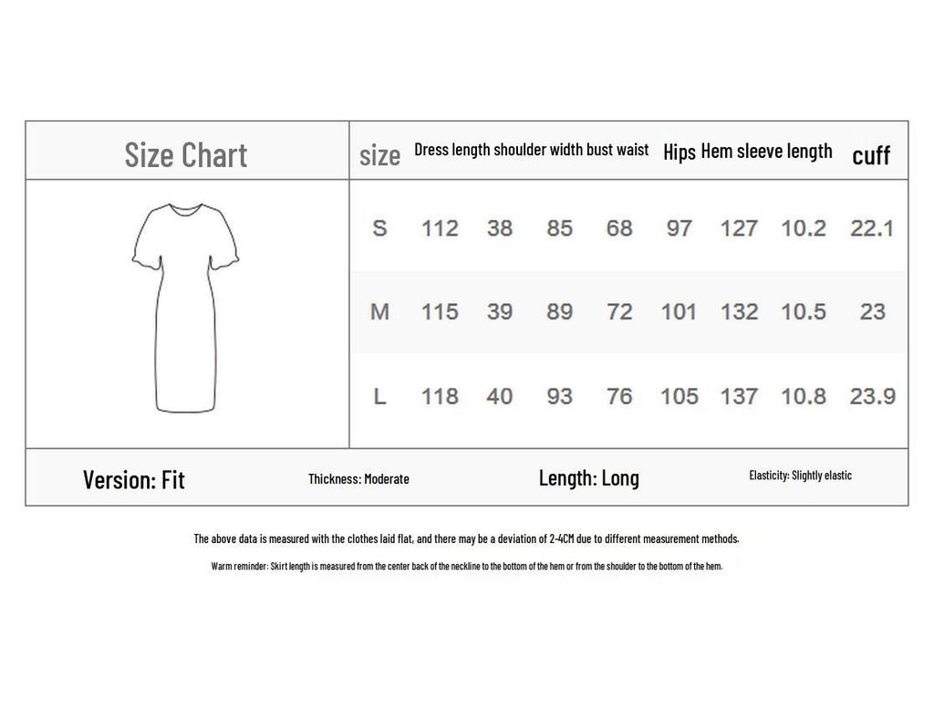 PEACEBIRD Women's Commuter Pleated Short Sleeve Long Dress