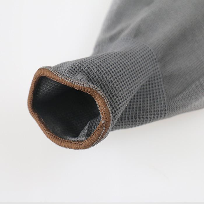 QS/Gray PU2002E Industrial Gloves – Lightweight, Flexible, and Breathable Protective Work Gloves for Construction.