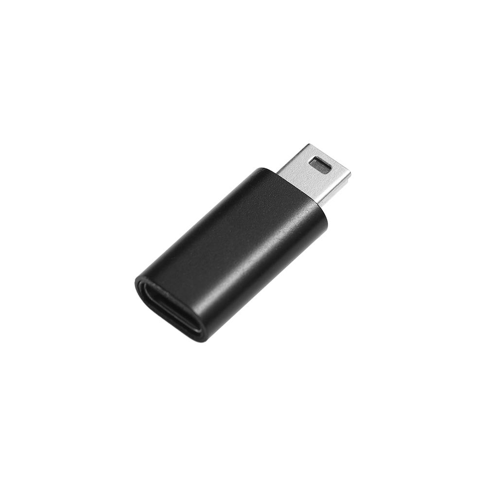 C Female Mini USB Male Data Transfer OTG Adapter Data Transfer Connector Mini 5 Pin USB Adapter Mini USB To Type-C Connector