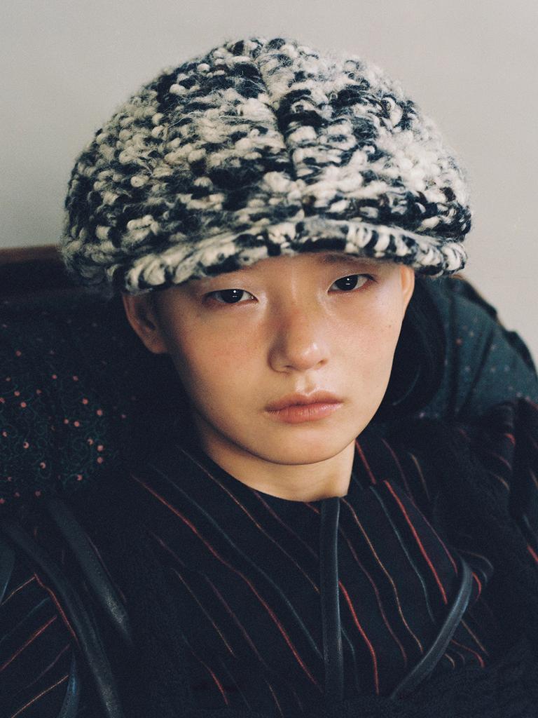 Eosseomnijeu Newsboy Cap_Navy Brown