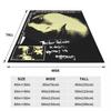 Coperta di Flanella Silent Hill 2 Qualità Calda Morbida Horror Videogioco Plaid Inverno Picnic Soggiorno Novità Copriletto