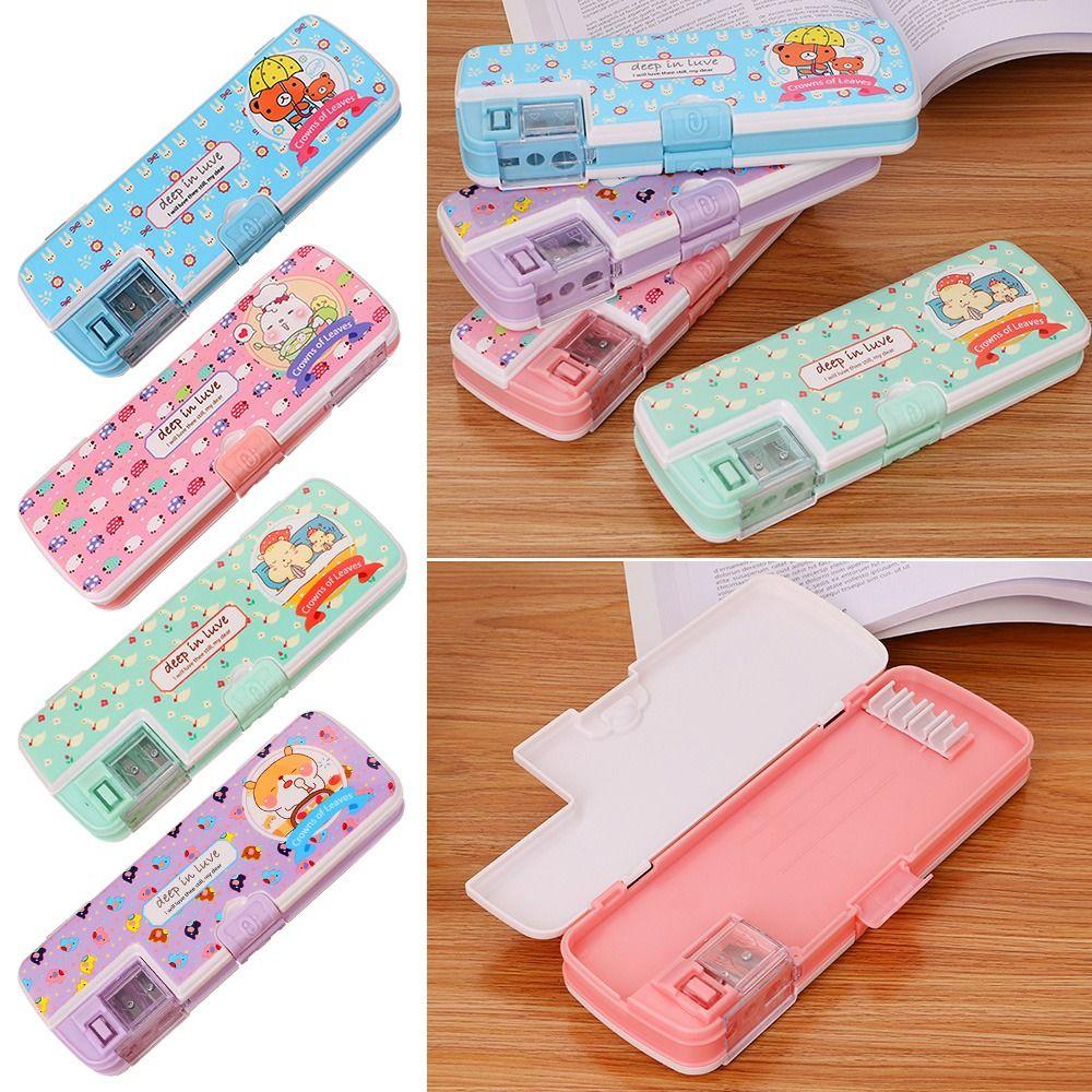 

Cartoon Cute Creative Multifunction Pencil Case Storage Case Stationery Box Pencil Box