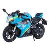 1/12 Alloy Diecast Cfmoto 250SR Racing Motorcycle Model Car Toys Rubber Tires Light Sound Motorbike Vehicle for Children Gifts