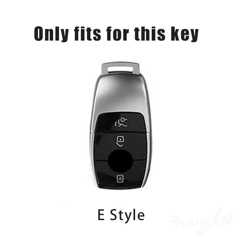 Holder Protector Fob For Mercedes Benz A B C E R Class GLS GLA GLK GLC CLS CLA AMG W204 W205 W212 W463 W176 TPU Car Remote Bag KR9
