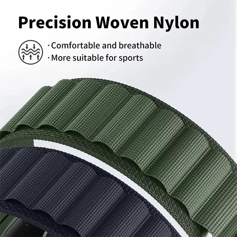 20/22mm Alpine Loop Armband für Huawei Watch 5 46mm GT4/5/5Pro 46mm Nylonband Samsung Uhr 7 6 5 Amazfit Active 2 Bip 6 Armband