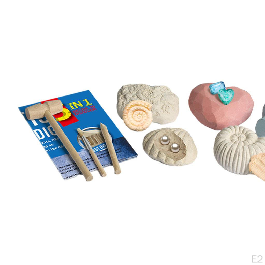 Digging Kit Nature Science Gemstone Rocks DIY Activities Funny DISCOVER Educational Toys