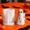 Halloween Molds Pumpkin Ghost Reusable Crafting Tools Spooky Resin Silicone Molds Candle Making For Epoxy Wax Plaster Desk Decor
