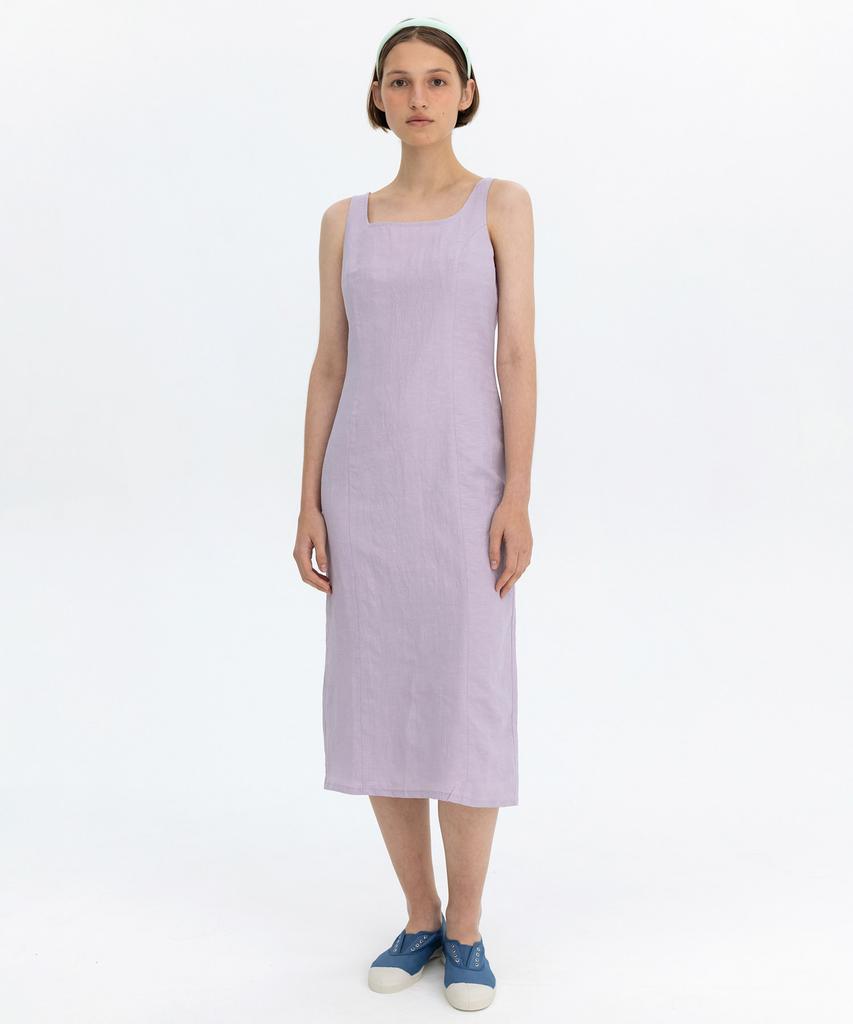 Bensimon Linen Dress - Lavender