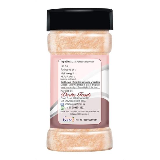 Desire Garlic Salt 200 Gram In Jar