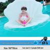 Large Seashell Inflatable Pool Float