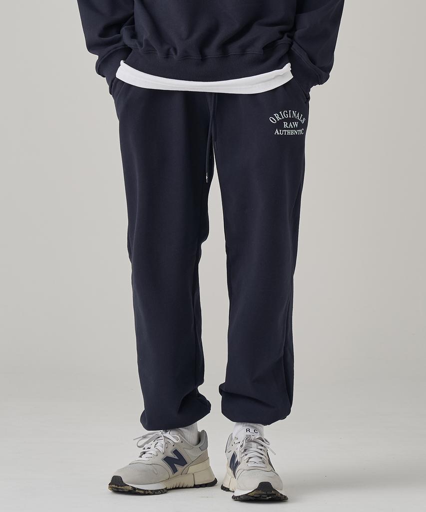 RAW LAB Originals Embroidered Jogger Pants (Navy)