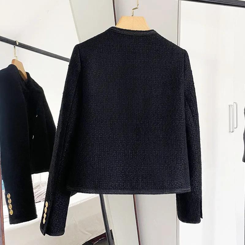 Women's Fashionable Short Woolen Coat
