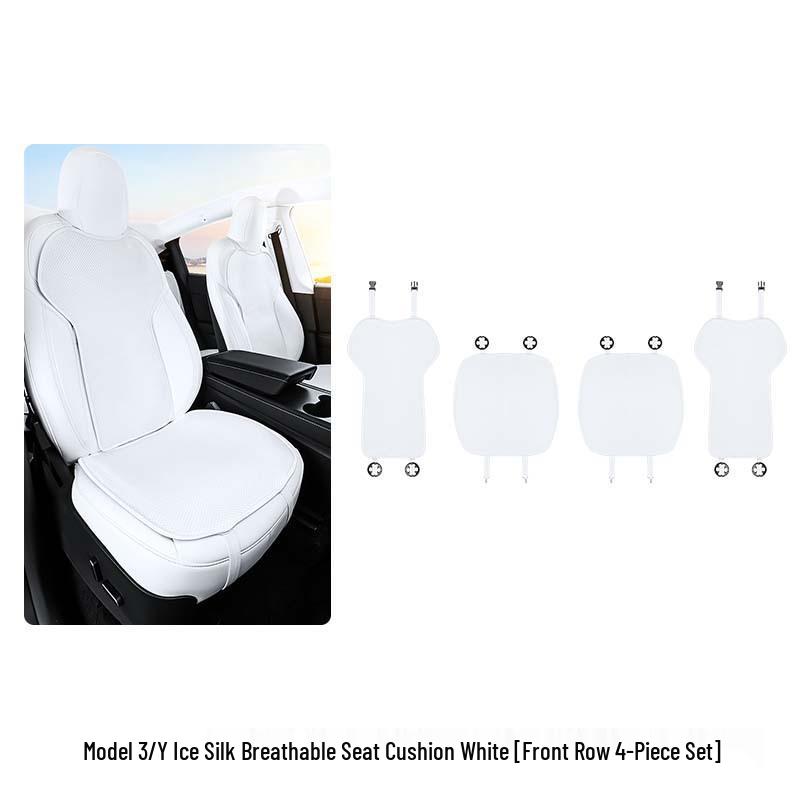 Ventilated Seat Covers for Tesla Model Y/3 - Summer Car Seat Modification Accessories.