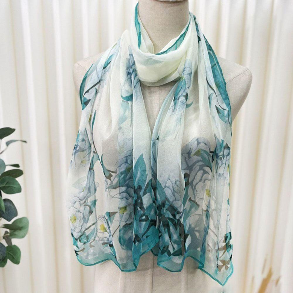 Sun-Resistant Beach Shawl Breathable Bandana Portable Sunscreen Hijab  for Women