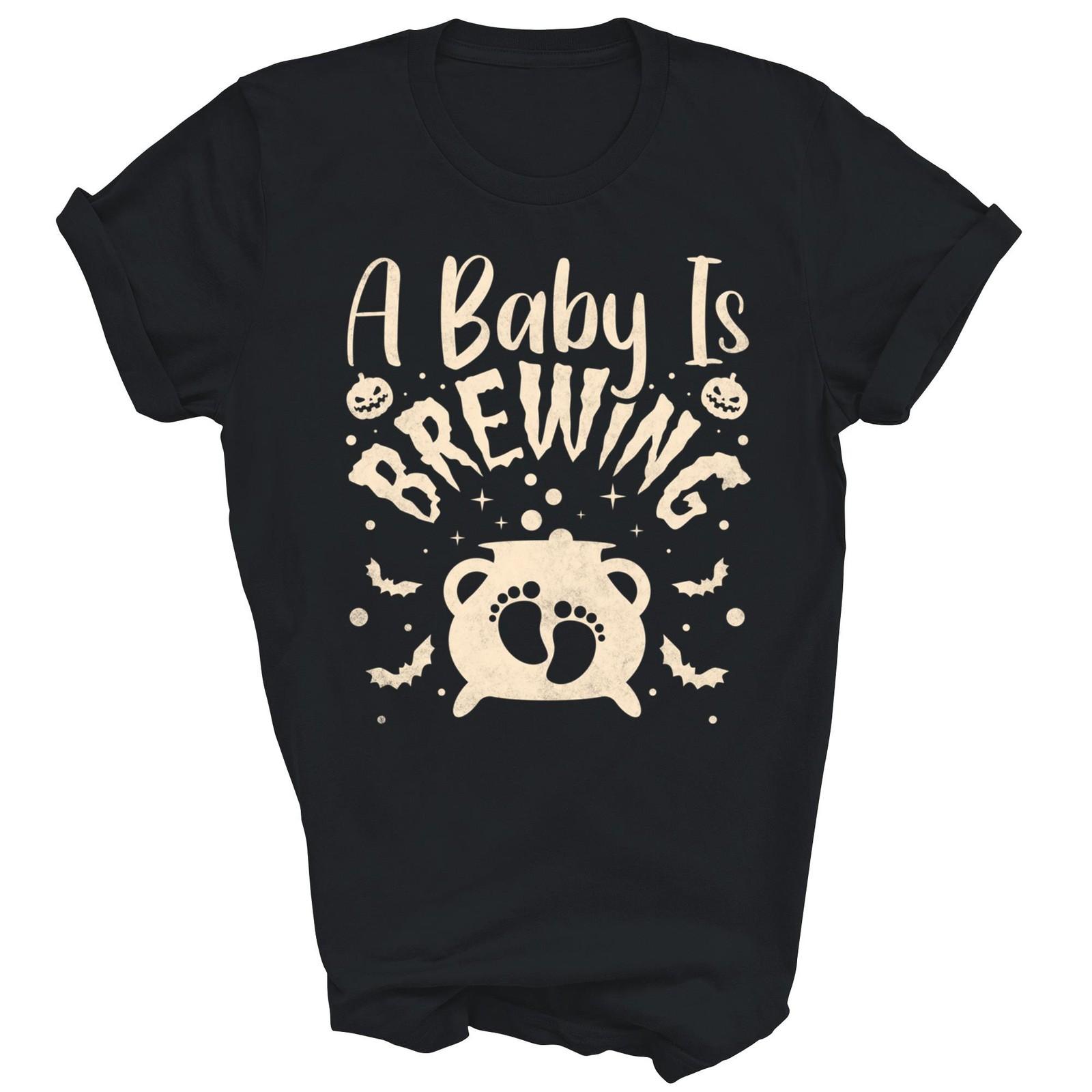 Беременная на Хэллоуин Мама Футболка Подарок Унисекс Футболка S