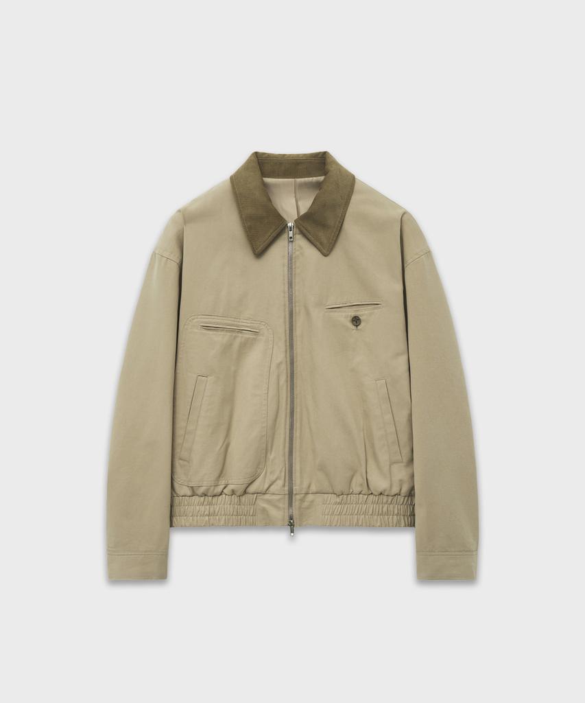 Intempomood Loop Pocket Work Jacket_Sand Beige