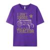 I Dont Snore I Dream Im a Tractor Funny Tractor Gift Grpahic Tee Skinfriendly and Soft Luxury Designer Birthday