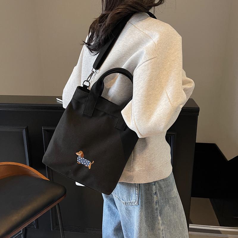 2025 Spring Japanese Style Casual Crossbody Bucket Bag - Trendy Commute Shoulder Tote