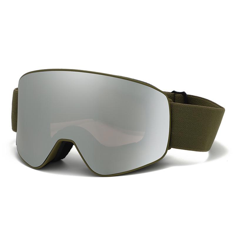 Children's Magnetic Ski Goggles UV Protection Ski Goggles Adult Magnetic Anti-Snow Blind Ski Goggles