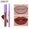 JYL QIBEST New Colorfast Lip Color Decoration Lip Lipliner Set Matte Lasting Color Lipstick