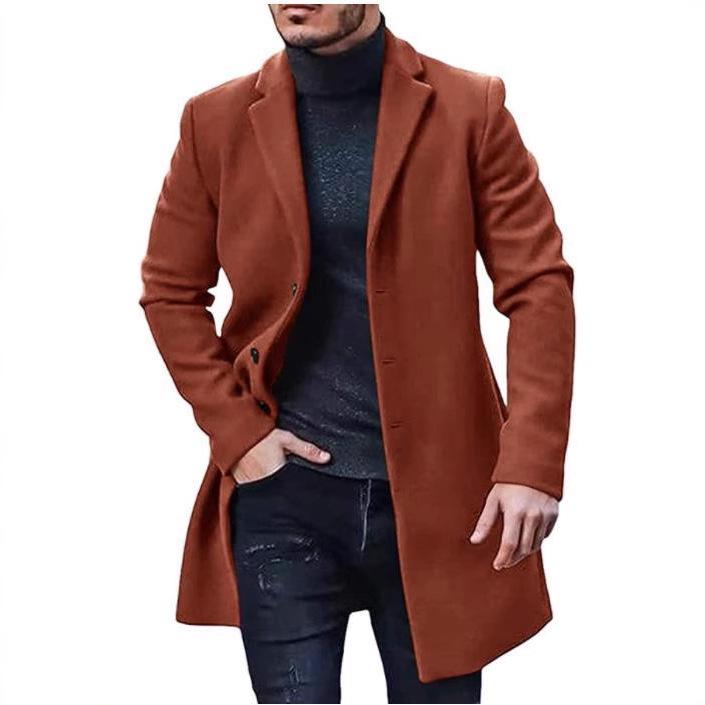 European Station 2023 Men's Wool Casual Jacket Windbreaker