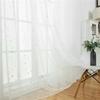 Polyester Tulle Curtain Tulle Window Drape Romantic Voile Curtain  Bedroom Living Room Nursery