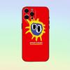 Band P-Primal S-Scream Phone Case For iPhone 17,16,15,14,13,12,11 ,Soft Silicone Black Cover