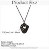 Polka Dot Charm Long Sweater Chain Heart Pendant Sweater Necklace Heart Pendant Necklace  For Women