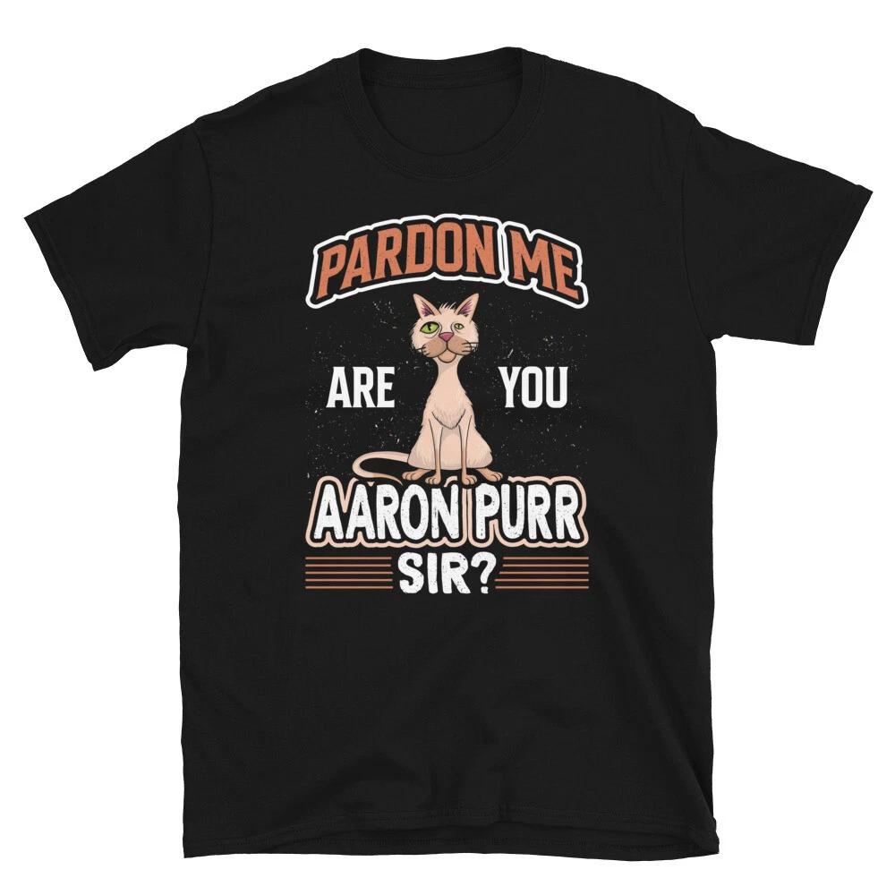Pardon Me Cute Cat Funny Animal Kitty Cats T-Shirt 3XL