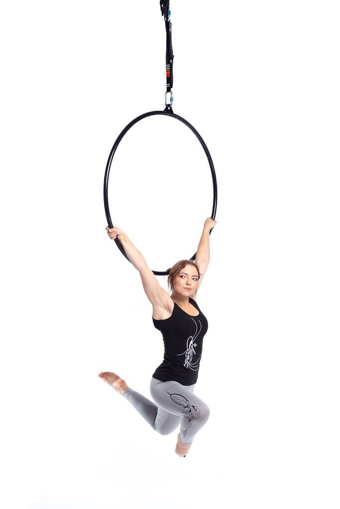 Pas do aerial hoop - pas z możliwością zmiany wysokości do koła cyrkowego