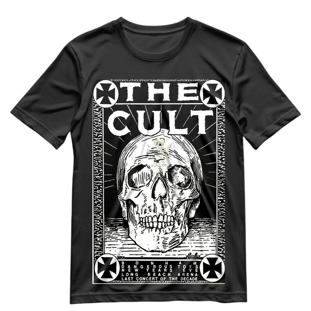 The Cult T Shirt The Cult Band Turn The Volume Up Shirt Graphic Tee S-XXXL L