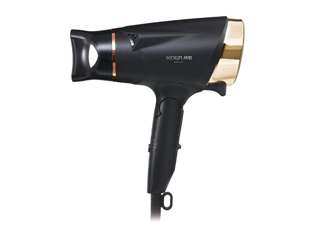 Kozumi Hair Dryer, High Airflow, Scalp Function, Hands-Free, Negative Ion, Black, KHD-9130/K