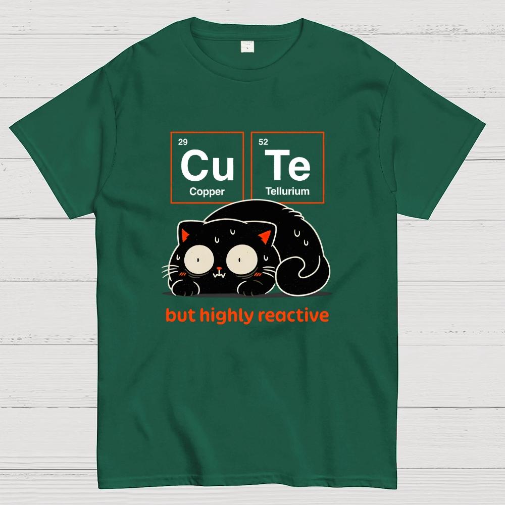 Cute but highly reactive Cotton Summer Casual Cool Loose T-Shirt