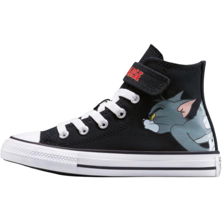 

Converse Кроссовки детские Tom & Jerry x Chuck Taylor All Star High GS черные многоцветные A15114C 32
