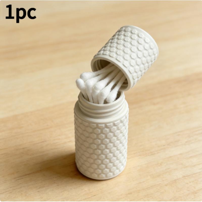 

1pc 3D Printed Mini Cotton Swab Storage Box, Practical Small Items Storage Container, Space-Saving Organizer for Buds & Sundries