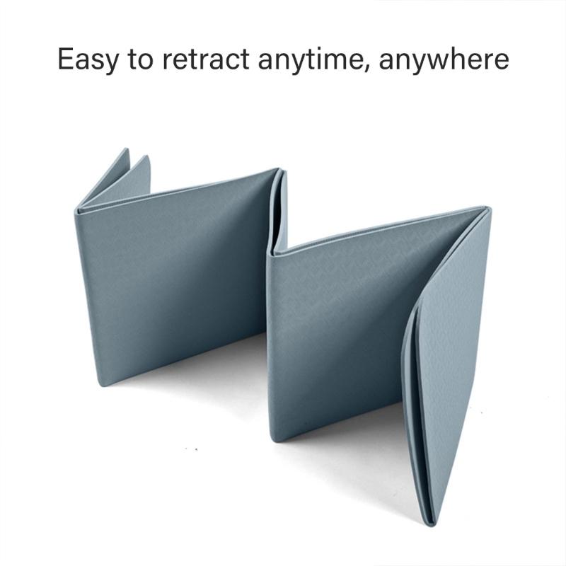 Travel Fitness Exercise Mat Foldable Yoga Mat Gym Mat for Yoga Pilates Floor Workout Thicknesses 5mm