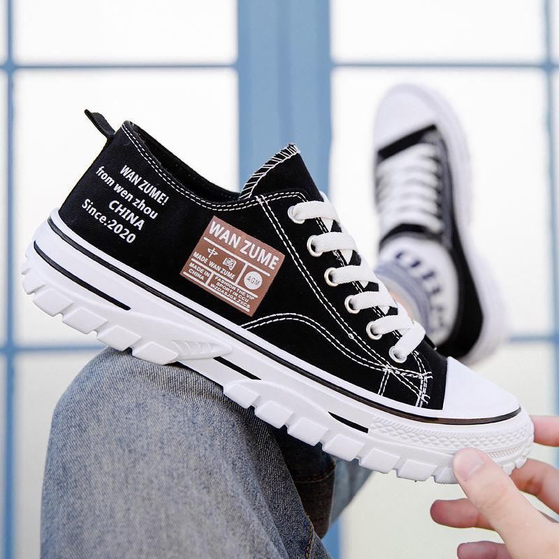 Zapatos Casuales para Hombre Zapatillas de Caña Alta Negro Zapato Masculino Lona Lujo Venta Nuevo en Oferta Calidad de Diseñador Legítimo Moda