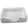 Plush Round Pet Bed for Dogs & Cats - Winter Dog Mat