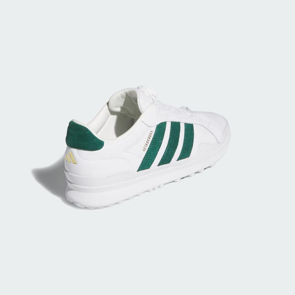 adidas RETROCROSS GRIPMORE BOA SPIKELESS HP3716 Men's Performance Sports Shoes Cloud White / Collegiate Green / Gold Metallic