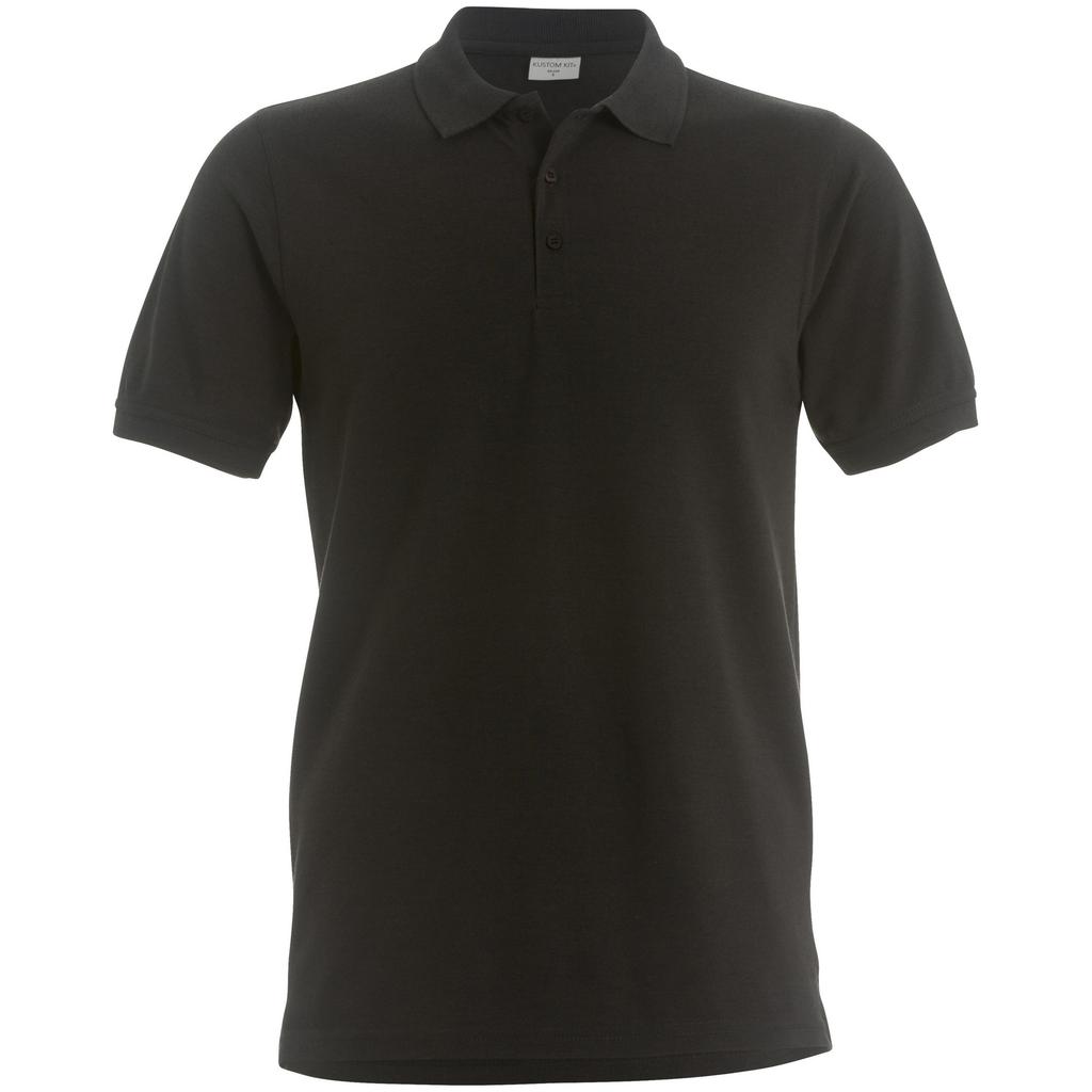 Kustom Kit Mens Klassic Heavyweight Slim Fit Polo
