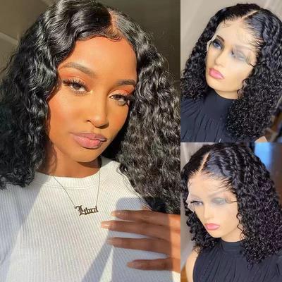 European and American Wig Female African Small Roll Corn Perm Fluffy Explosive Head Short Curly Hair Medium Fringe Bangs Full Head Cover