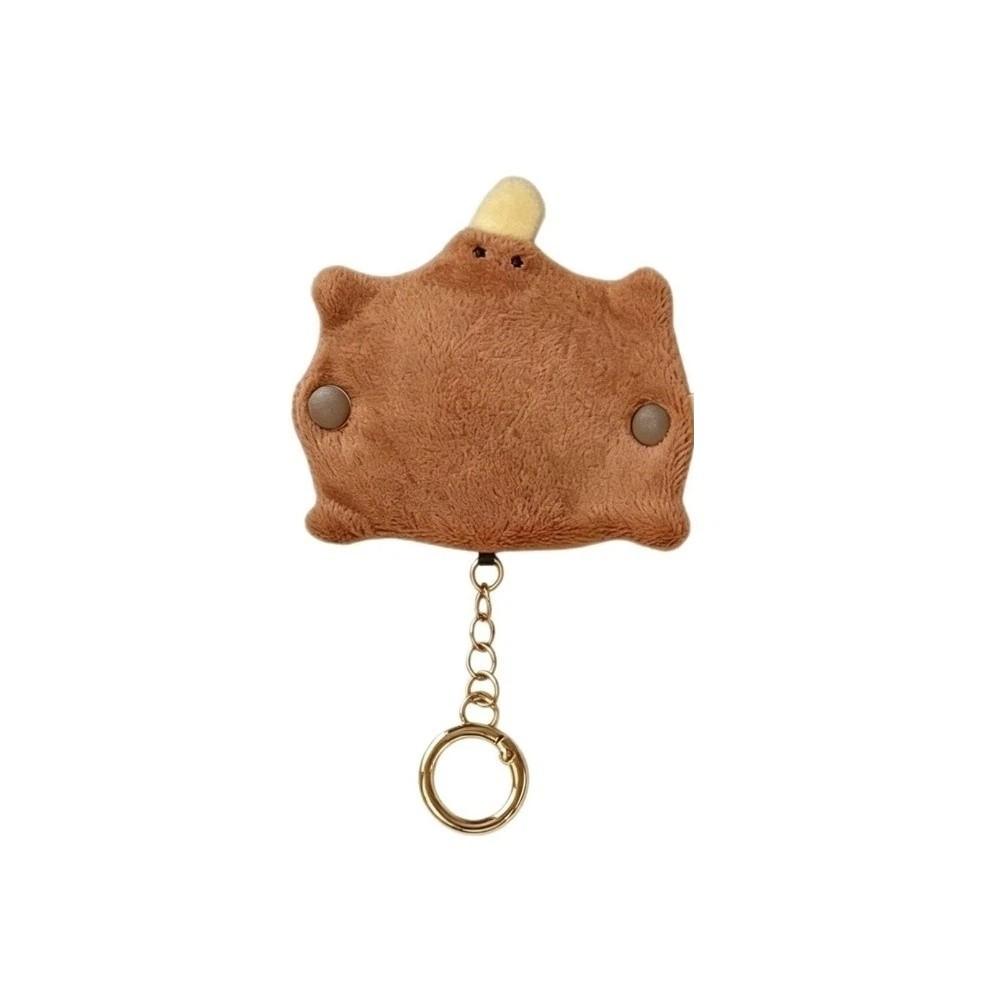 

Plush Platypus Data Cable Organizer Anti Lost Feature Charging Cable Organizer Keychain Office кавовий