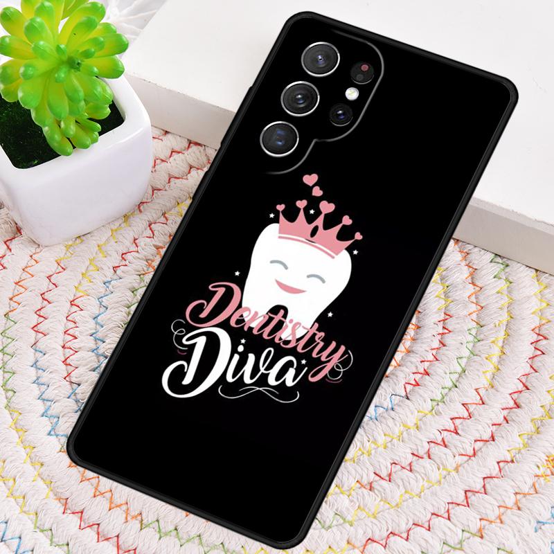 Dental Definitions Tooth Phone Case for Samsung Galaxy Note 10 Pro S26 Ultra S23 S24 FE S25 S21 S22 PLUS Shockproof Cove