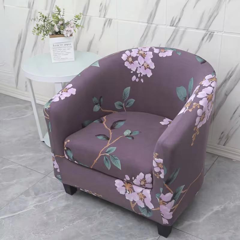Armchairs Chair Covers Stretch Single Sofa Slipcover Sofa Couch Cover for Bar Counter with Seat Covers Funda De Sofá Individual