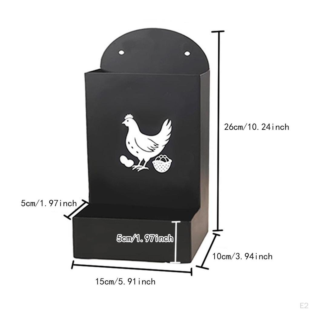 Chick Feeder Trough Feeding Container Supplies Livestock Poultry Feed Fence for
